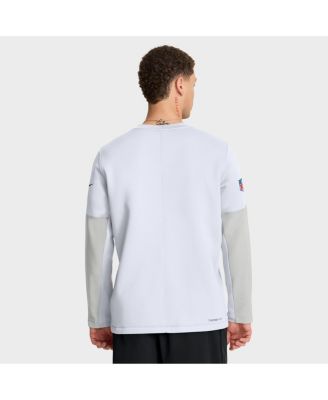 Men's White Green Bay Packers Sideline Scripted to Win Performance Long Sleeve T-Shirt