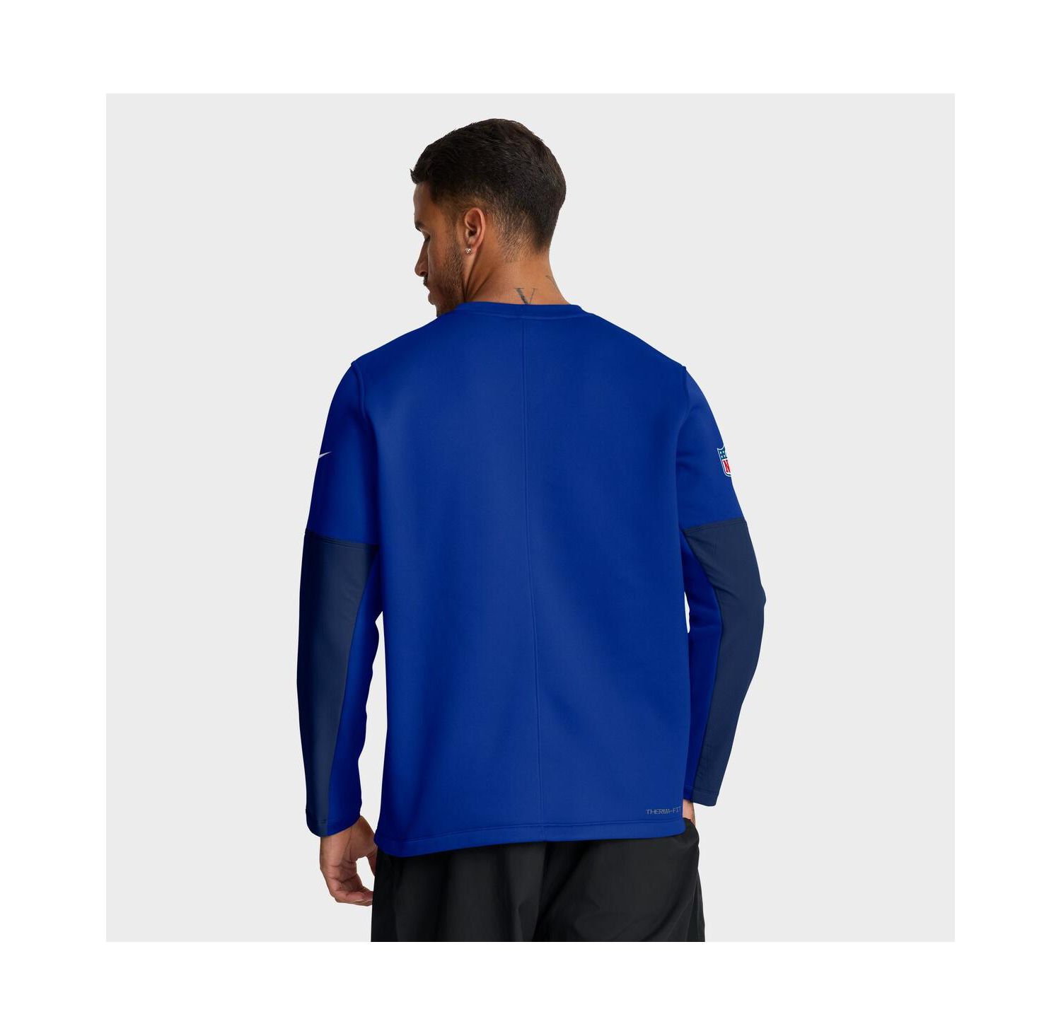 Men's Royal Buffalo Bills Sideline Scripted to Win Performance Long Sleeve T-Shirt