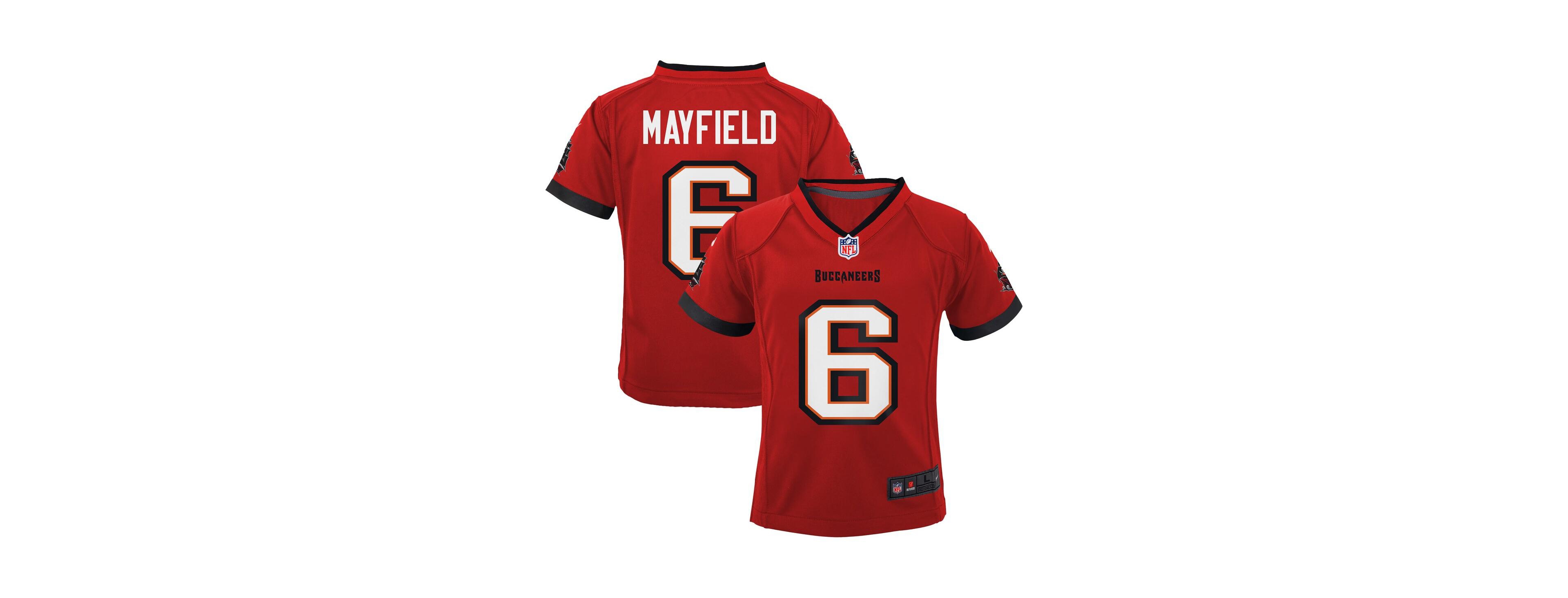 Nike Preschool Baker Mayfield Red Tampa Bay Buccaneers Team Player Game Jersey