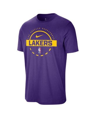 Men's Purple Los Angeles Lakers Authentic Practice T-Shirt