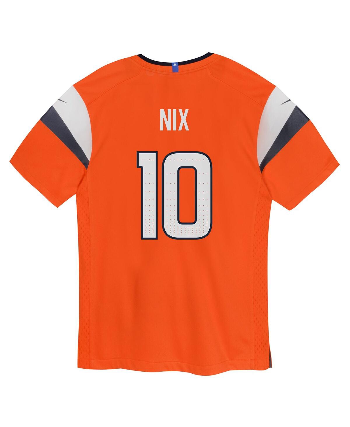 Nike Toddler Bo Nix Orange Denver Broncos Game Jersey