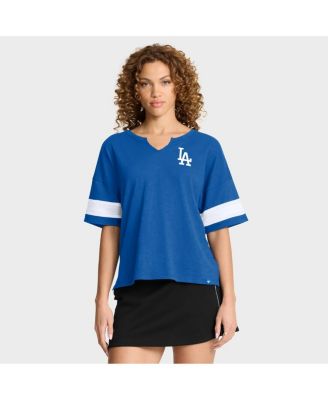 Fanatics - Women's Royal Los Angeles Dodgers Curl Route T-Shirt