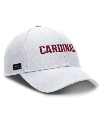 Men's White Stanford Cardinal 2025 On-Field Rise Performance Adjustable Hat