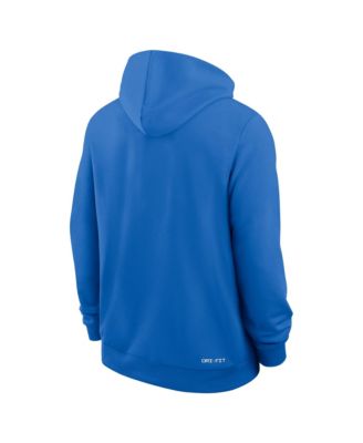 Men's Blue UCLA Bruins 2025 Sideline Standard Issue Dri-FIT Hoodie