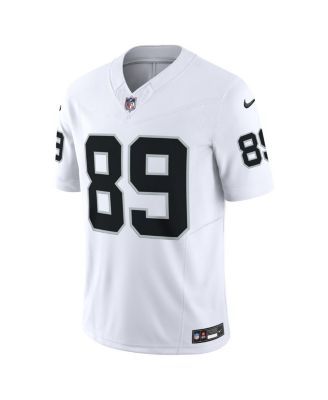 Men's Brock Bowers White Las Vegas Raiders Vapor F.U.S.E. Limited Jersey