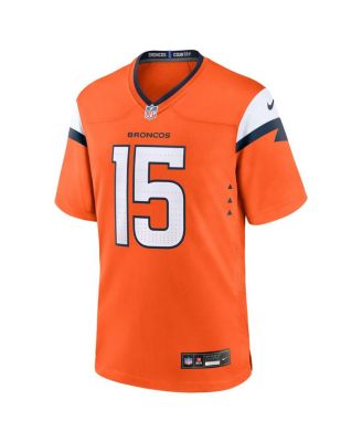 Men's Nik Bonitto Orange Denver Broncos Team Game Jersey