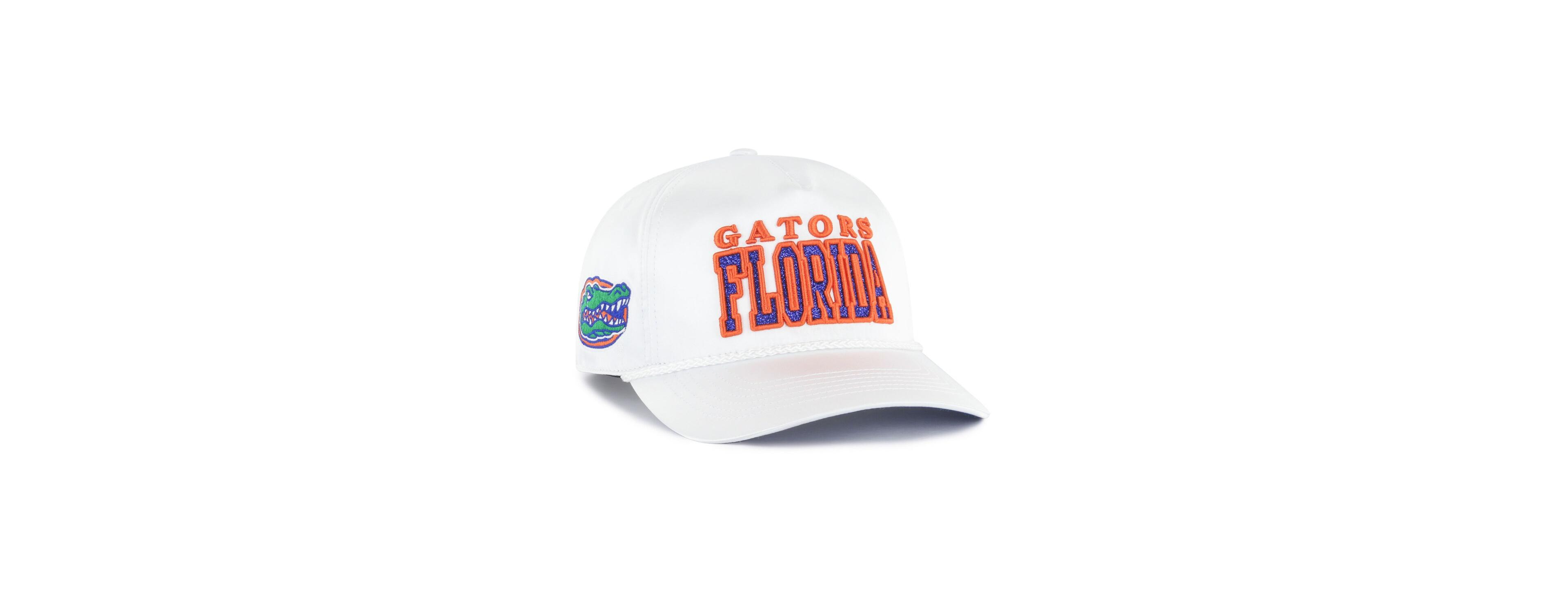 '47 Women's Brand White Florida Gators Outspoken Hitch Adjustable Hat