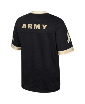 Men's Black Army Black Knights Nothing but the Hits Football Jersey