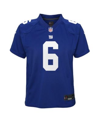 Big Boys and Girls Jaxson Dart Royal New York Giants Team Game Jersey