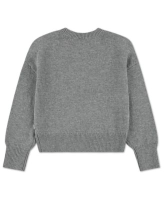 Girls' Sparkle Crew Sweater