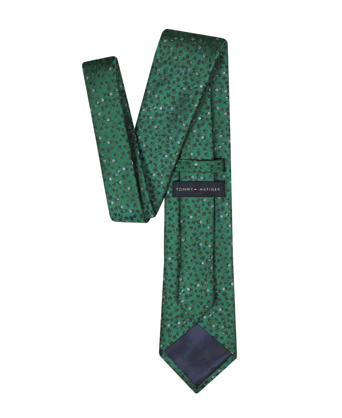 Tommy Hilfiger Men's Harmony Floral Tie In Green
