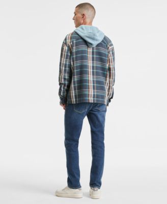 Men's Mara Straight-Fit Jeans, Waffle-Knit Hoodie & Long-Sleeve Overshirt, Macy's Exclusive