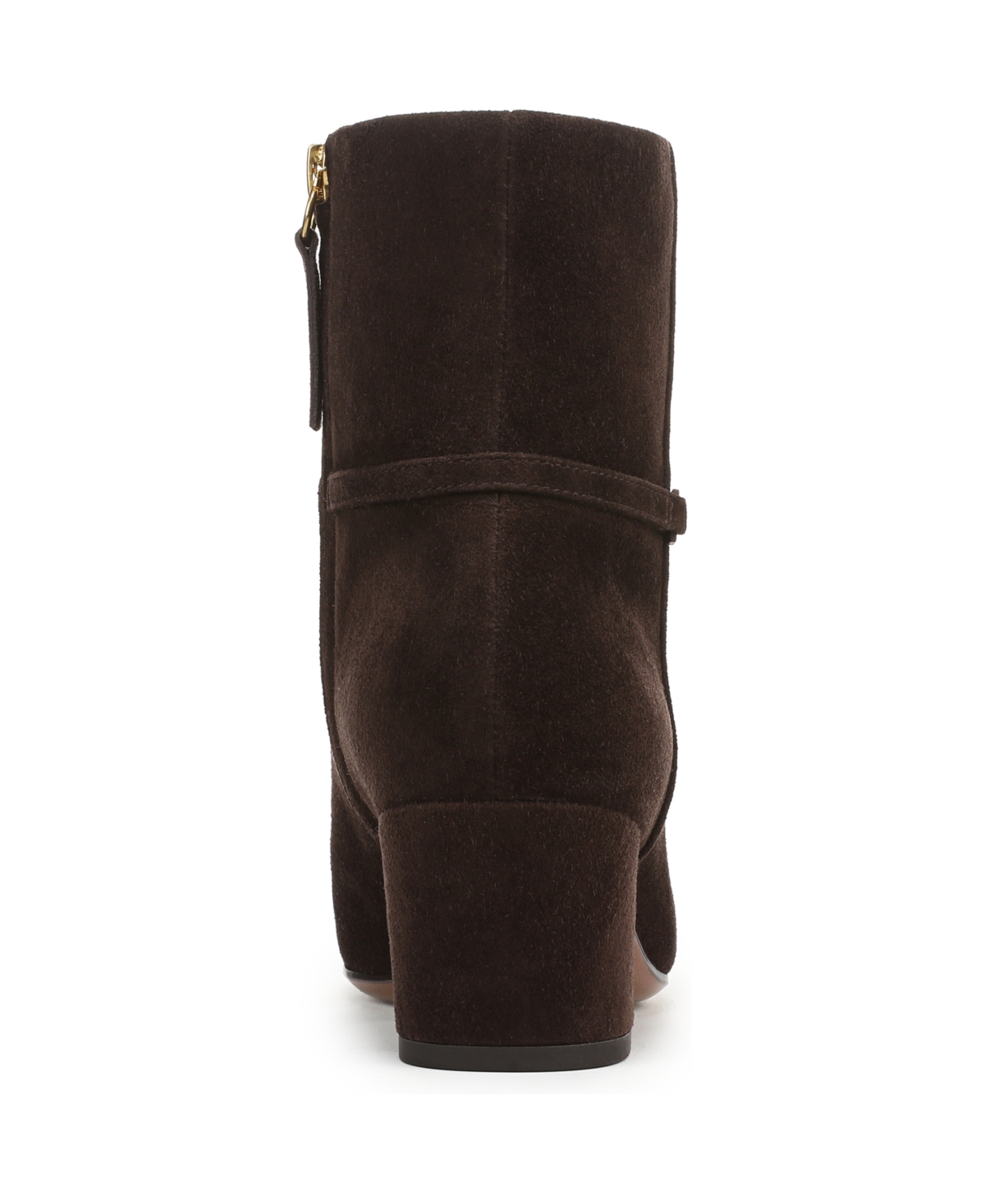 Franco Sarto Women's Saydie Square Toe Pull On Short Boots In Brown