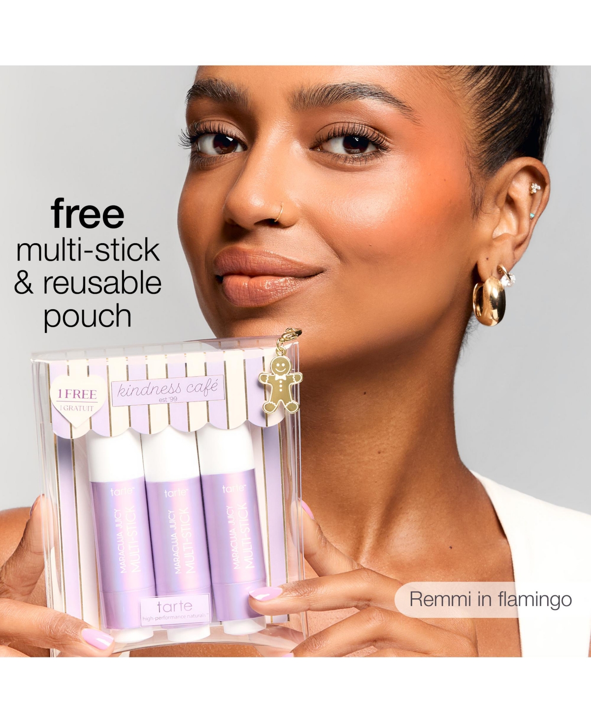 Tarte 3-pc. Cheek Souffle Maracuja Juicy Multi-stick Set In Transparent