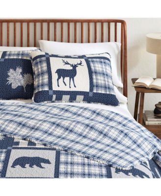 Rustic Lodge All-Season 3 Pc Quilt Set