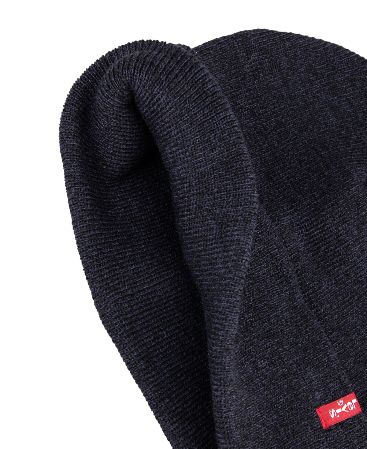 Levi's Men's Adjustable Fold Over Cuff Beanie In Blue