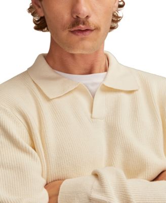 Men's Johnny Collar Polo Sweater