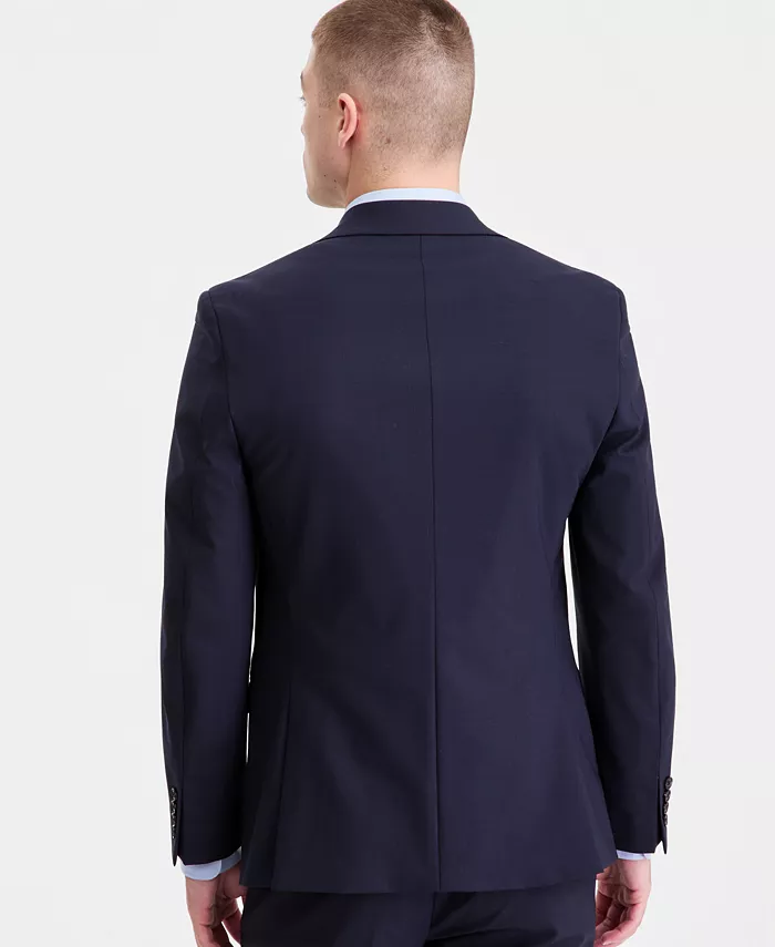 Men's Slim-Fit Wool Suit Jacket - thumbnail 9