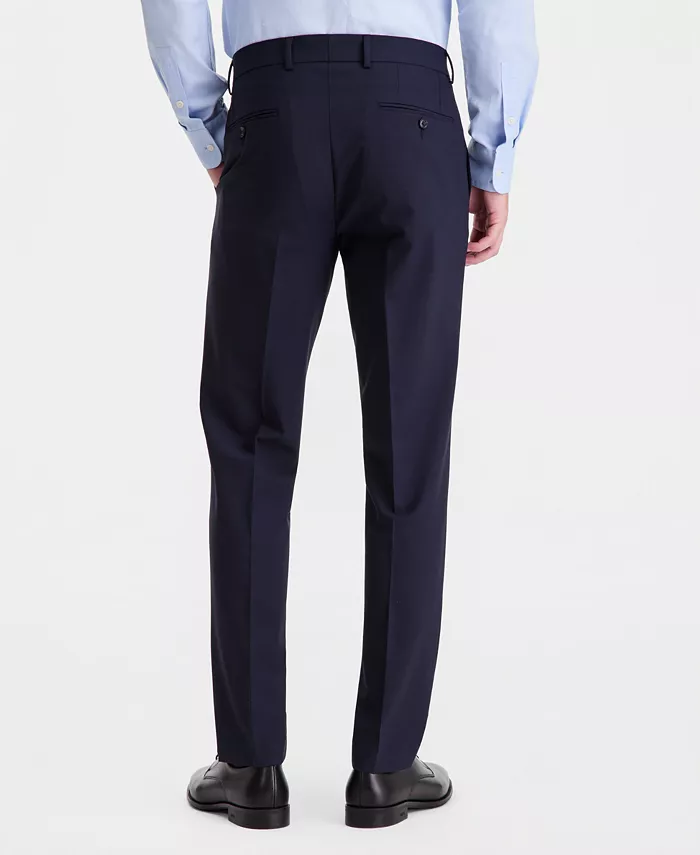 Men's Slim-Fit Wool Suit Pants - thumbnail 4
