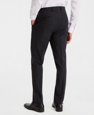 Men's Slim-Fit Wool-Blend Stretch Suit Pants