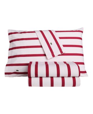 Printed Cotton Percale 4-Pc. Sheet Set, Full