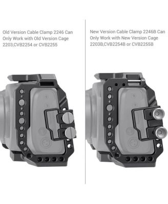 HDMI and USB Type-C Cable Clamp for BMPCC 4K and 6K New Version Cages