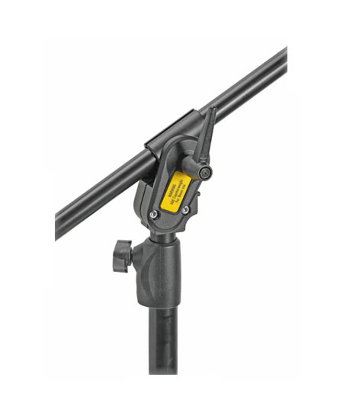 Manfrotto Boom Stand 420 (Black Anodized), 3-Section Stand Convertible to Double Extension Boom and Stand, with Sand Bag (#3397B)