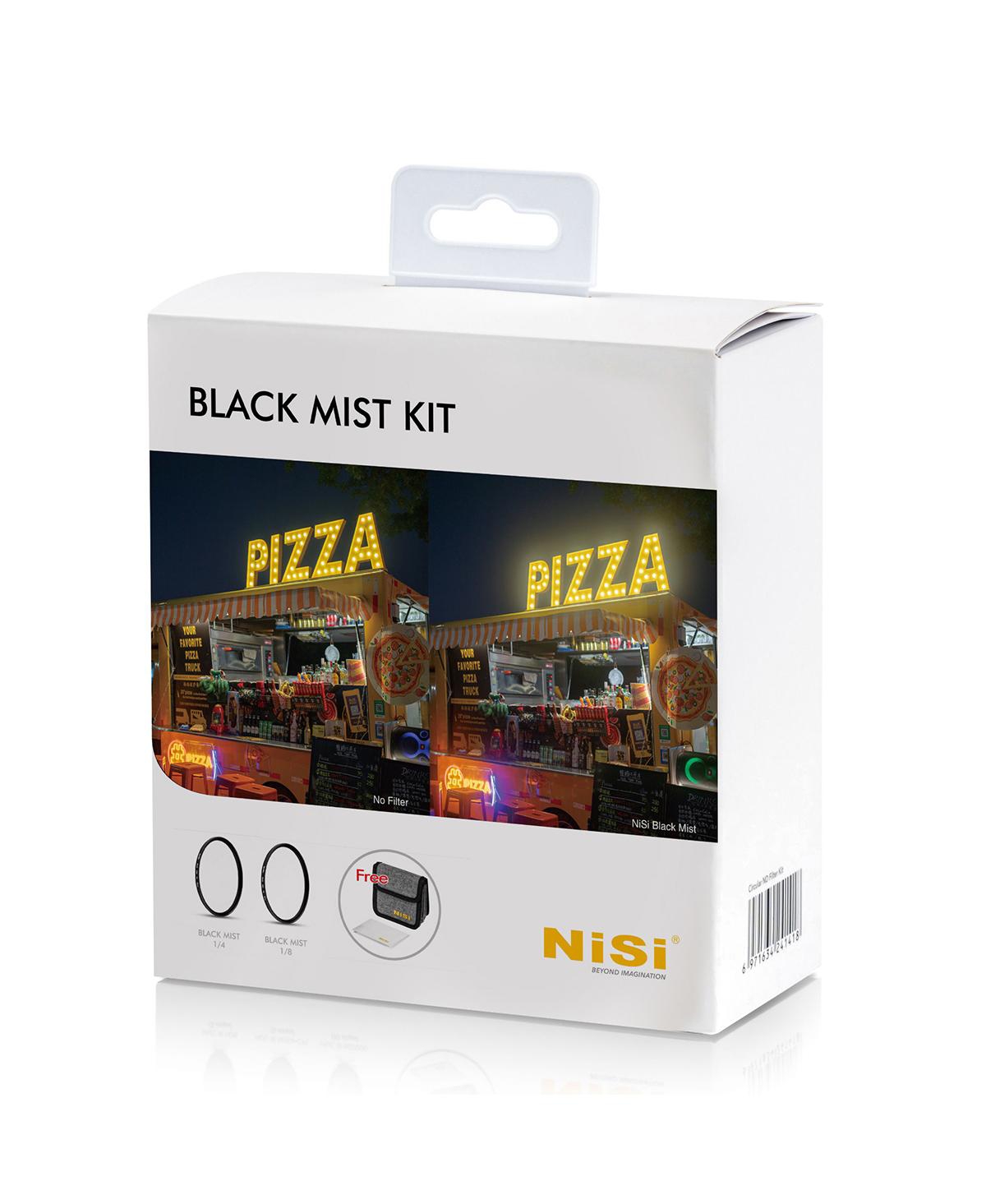 NiSi NiSi 43mm Black Mist Kit with 1/4, 1/8 and Case