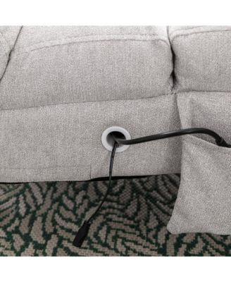 Streamdale Modern Indoor Linen Chaise Lounge