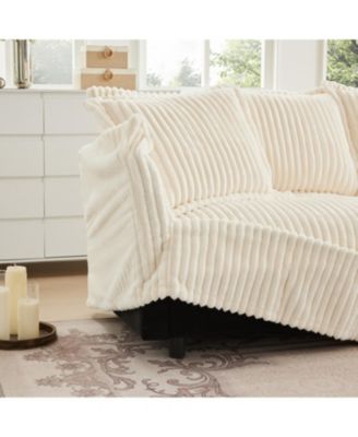 Streamdale Koala Armless Sofa - Cream