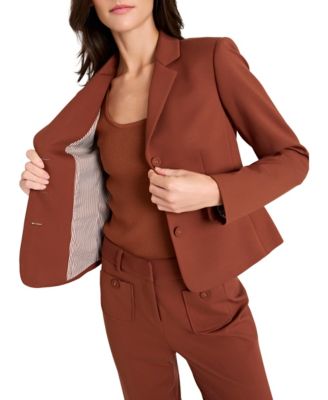 Women's Notch Collar Short Jacket