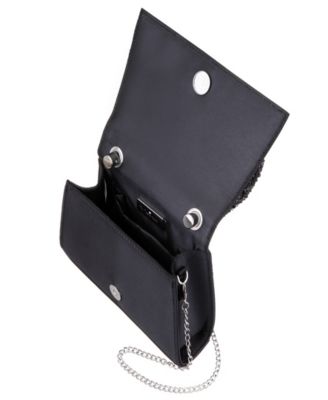 Crystal Magnetic Snap Satchel Bag