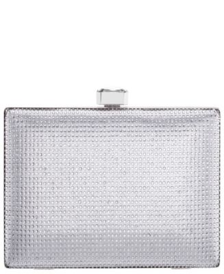 Nina Crystal Minaudiere Lift Lock Clutch - Macy's