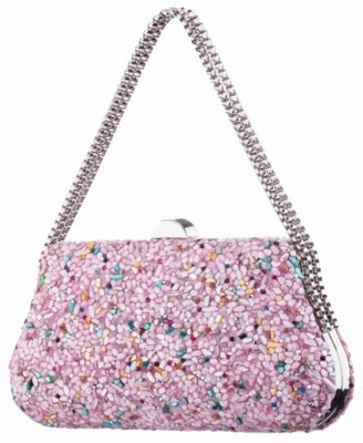 Rock Candy Minaudiere Crystal Lift Lock Clutch