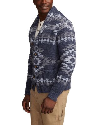 Men's Shawl Collar Cardigan Sweater
