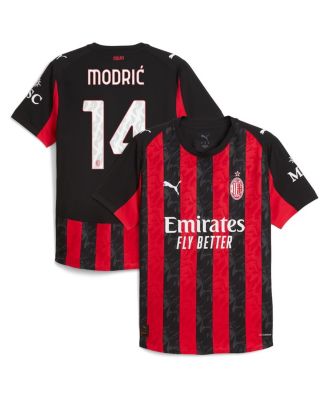 Puma - Men's Luka Modric Red AC Milan 2025/26 Home Authentic Jersey