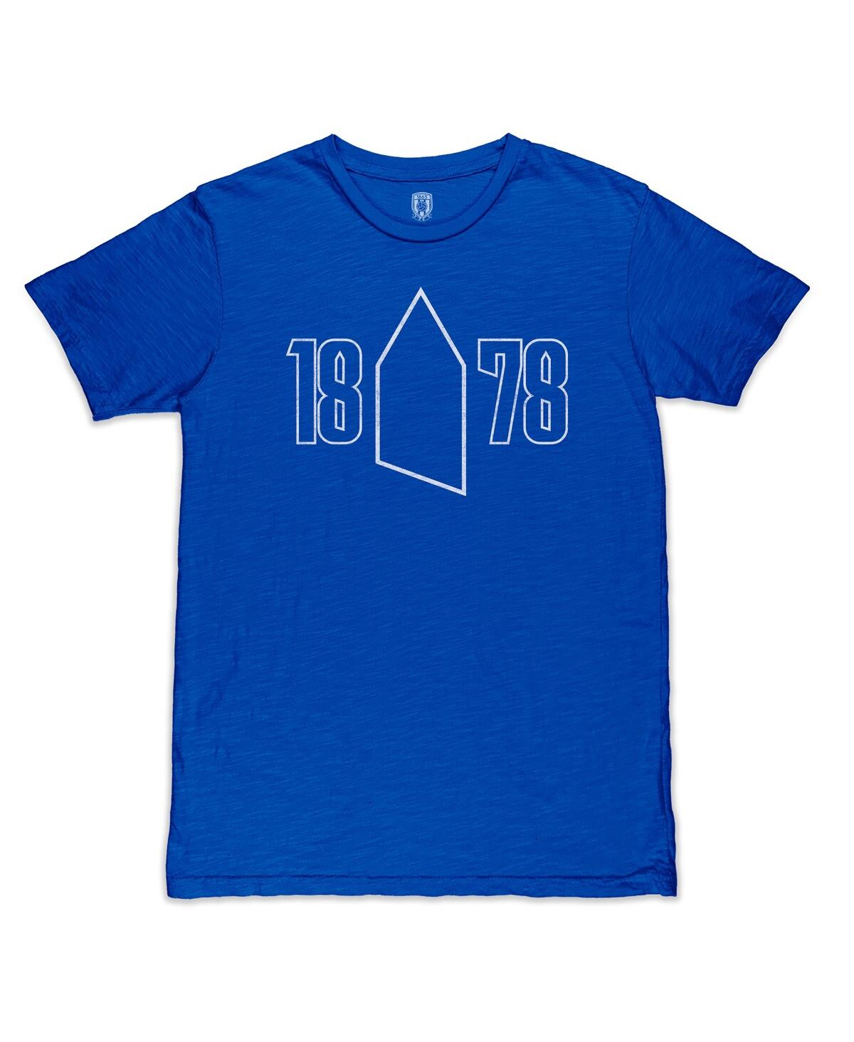 1863fc Men's Blue Everton Lockup T-shirt In Blue