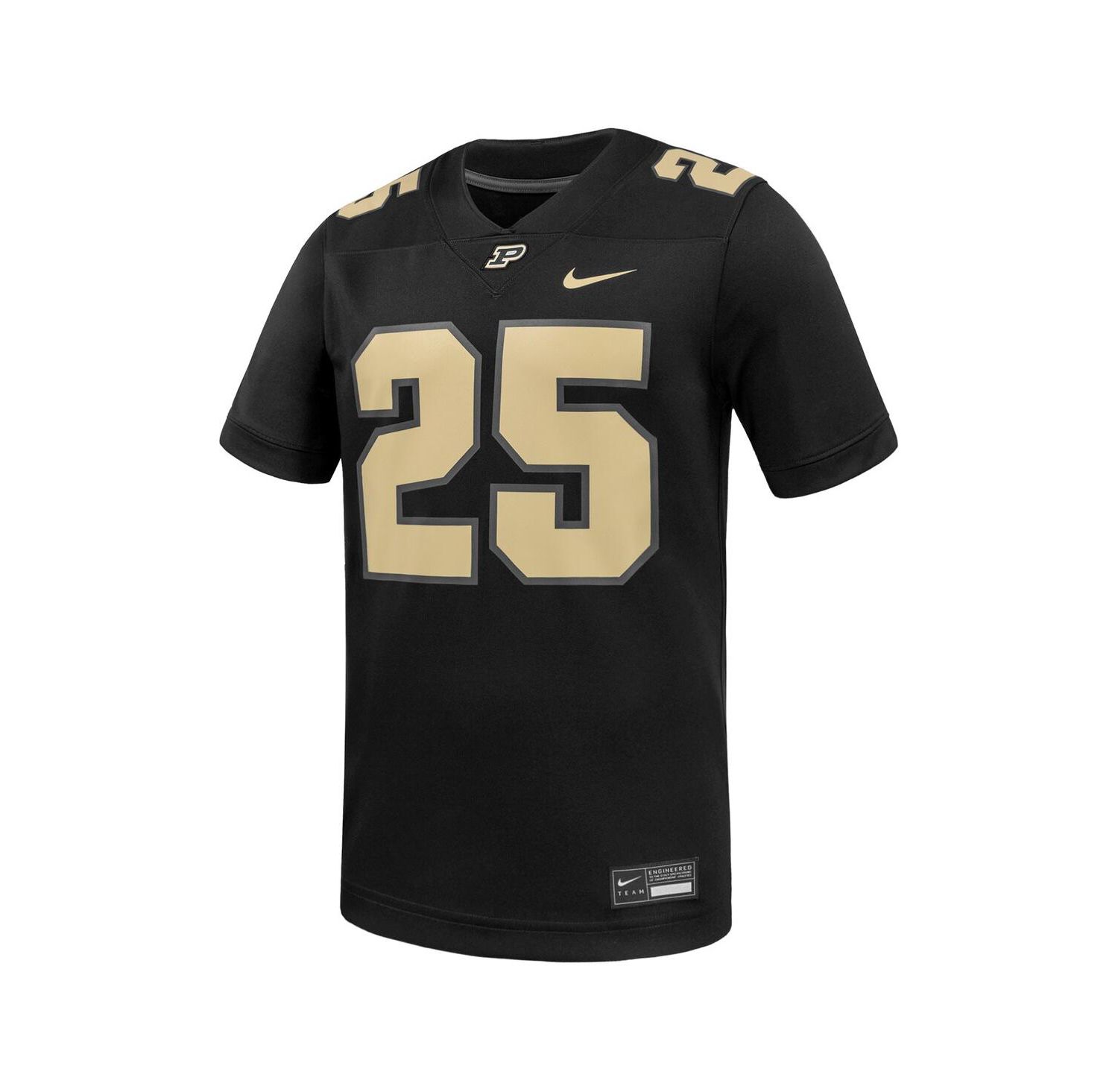 Men's 25 Black Purdue Boilermakers Untouchable Replica Game Jersey