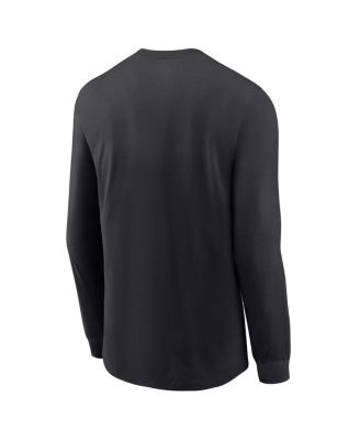 Men's Black Rutgers Scarlet Knights Legend Dri-FIT Long Sleeve T-Shirt