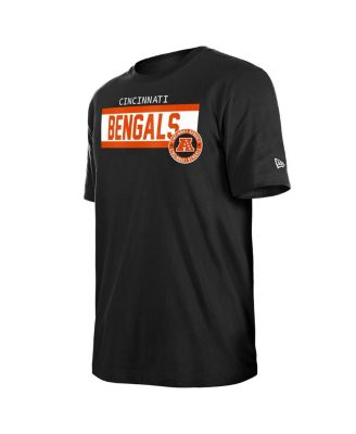 Men's Black Cincinnati Bengals 3rd Down High Density Print T-Shirt