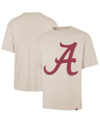 '47 Brand - Men's ' Cream Alabama Crimson Tide Ravine Foundation T-Shirt