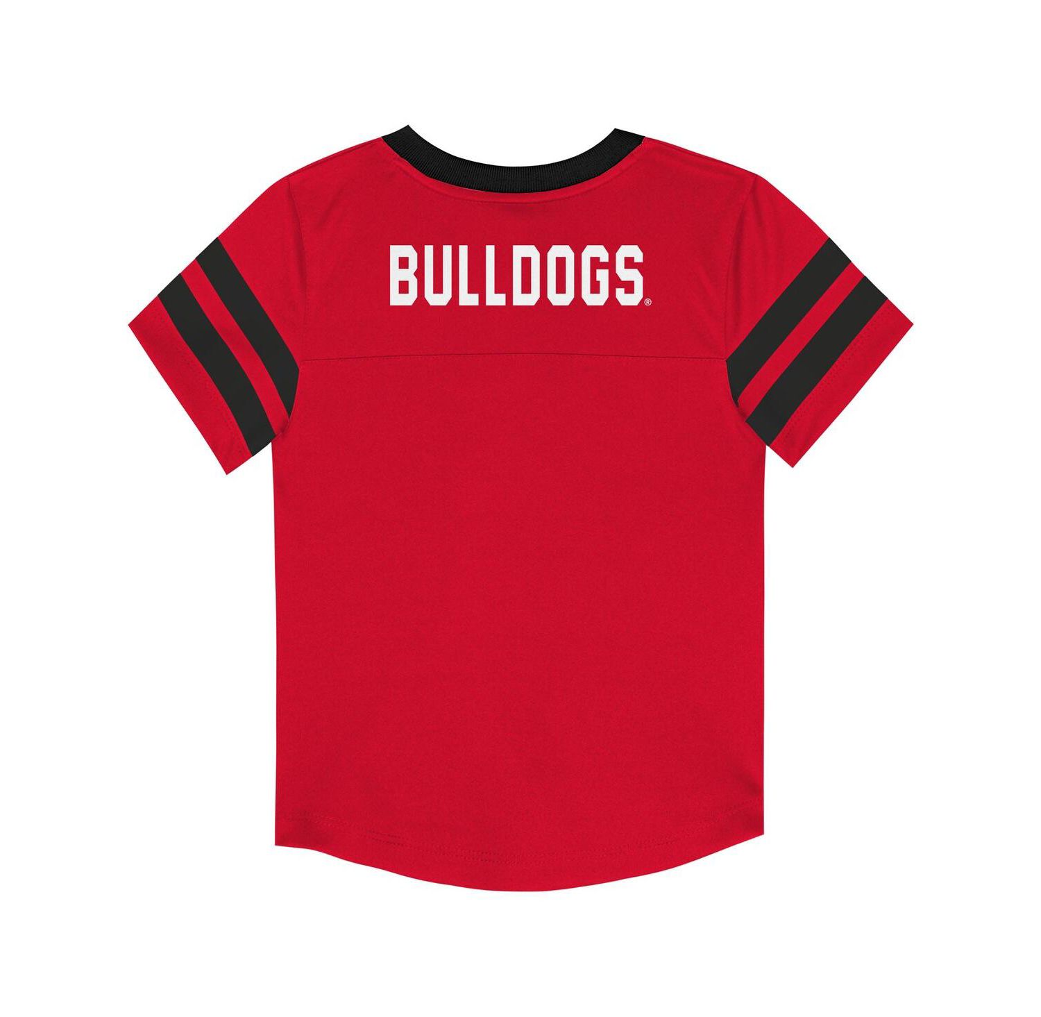 Baby Boys and Girls 2-Piece Red Georgia Bulldogs Team Logo Red Zone Top and Pants Set