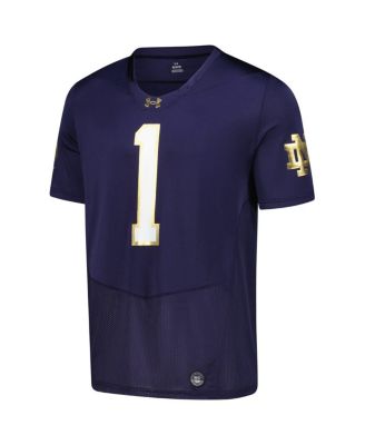 Men's Navy Notre Dame Fighting Irish Replica Football Jersey