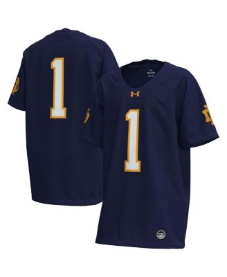 Under Armour - Big Boys and Girls Navy Notre Dame Fighting Irish Replica Football Jersey