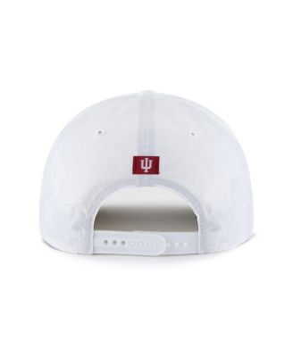 Men's White Indiana Hoosiers Fairway Hitch Adjustable Hat