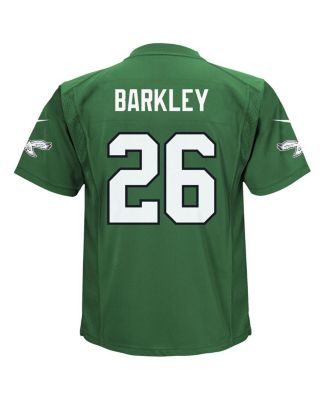 Baby Boys and Girls Saquon Barkley Kelly Green Philadelphia Eagles Alternate Player Game Jersey
