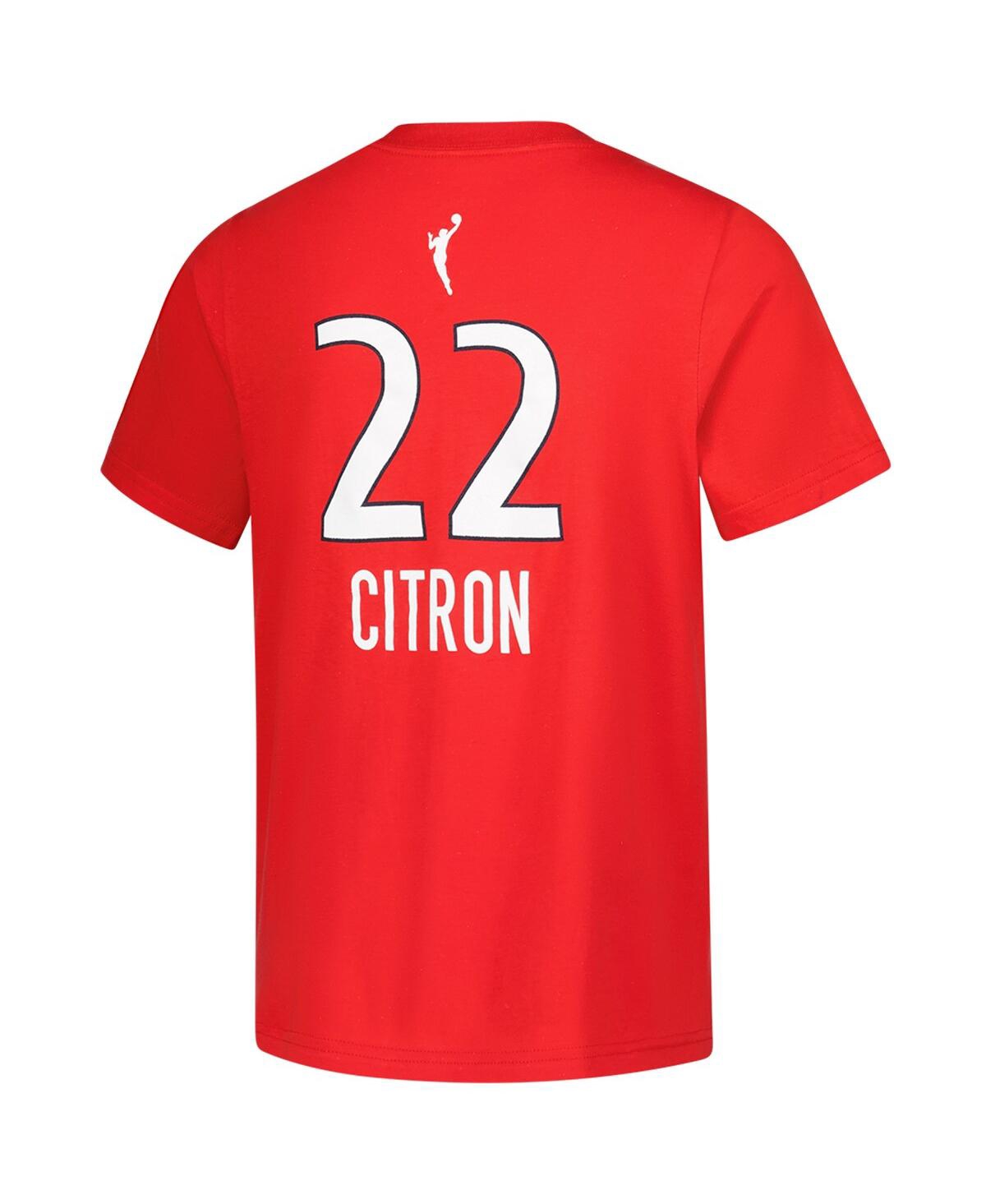 Nike Big Boys And Girls Sonia Citron Red Washington Mystics Explorer Edition Name Number T-shirt In Red