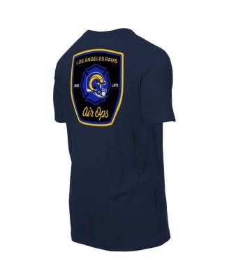 Men's Navy Los Angeles Rams x LAFD Air Ops T-Shirt