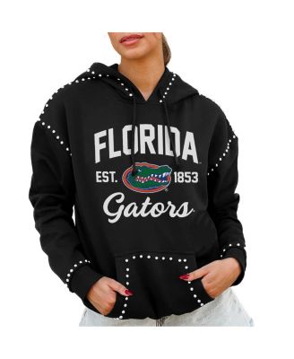 Gameday Couture - Women's Black Florida Gators Studded Pullover Hoodie