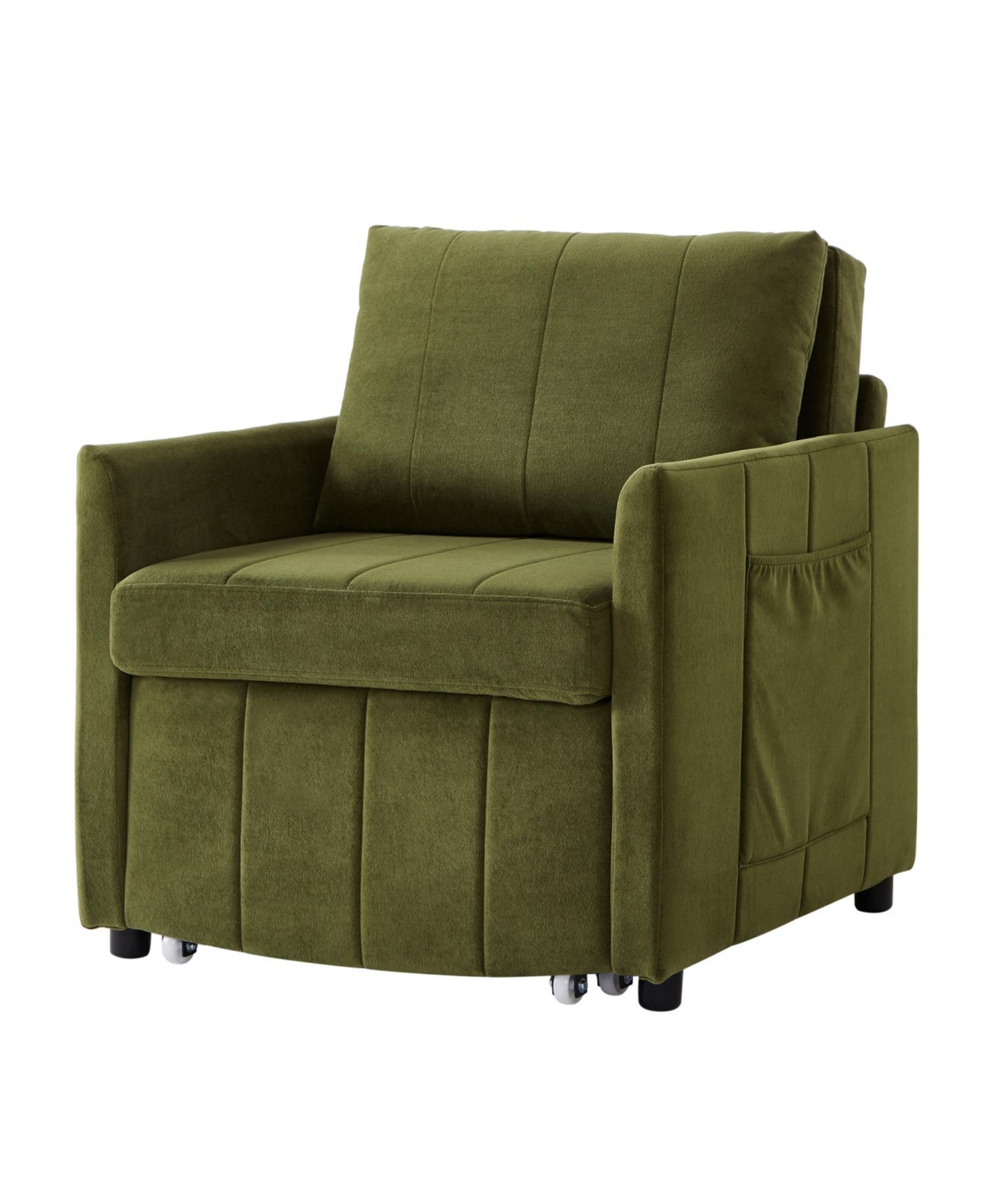 Streamdale Furniture Convertible Sleeper Sofa Bed with Adjustable Backrest